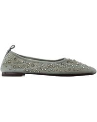 Tory Burch - Crystal Ballerinas - Lyst