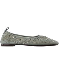 Tory Burch - Crystal Ballerinas - Lyst