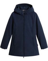 Woolrich - Fitness ,Blauw ,Leer New Firth Down Parka - Lyst
