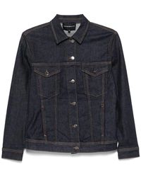 Emporio Armani - Denim Jackets - Lyst