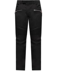 Balmain - Hose mit steppnähten an den beinen - Lyst