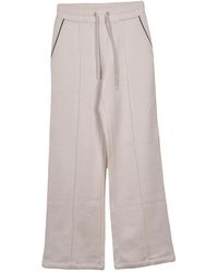 Eleventy - Wide Trousers - Lyst