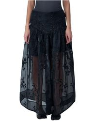 Ganni - Maxi Skirts - Lyst