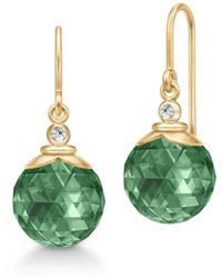 Julie Sandlau - Turmalin Berry Ohrringe Mit Zirkonia - Lyst