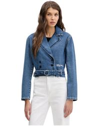 KARL LAGERFELD - Jassen ,Blauw ,Denim Denim Jacket - Lyst