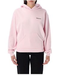 Coperni - Rosa Strickwaren Krone Hoodie - Lyst
