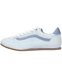Vans - Schoenen ,Blauw ,Suède Super Lowpro Laces - Lyst