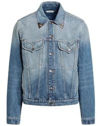 Versace - Denim Jackets - Lyst