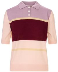 Marni - Tops ,Veelkleurig ,Katoen Polo - Lyst