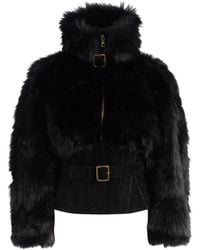Elisabetta Franchi - Faux Fur & Shearling Jackets - Lyst