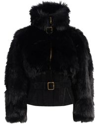 Elisabetta Franchi - Jassen ,Zwart ,Giubbotto - Lyst