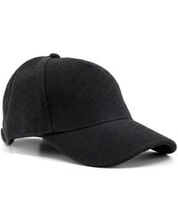 Guess - Accessoires ,Zwart ,Baseball Cap Met Monogram - Lyst