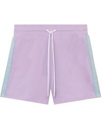 Gcds - Korte Broeken ,Paars ,Katoen Casual Shorts - Lyst