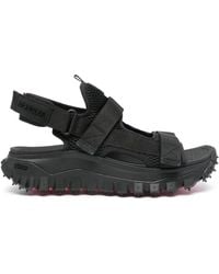 Moncler - Schoenen ,Zwart ,Trailgrip Vela Sandalen - Lyst