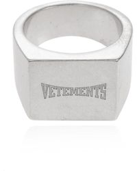 Vetements - Ring Mit Logo - Lyst