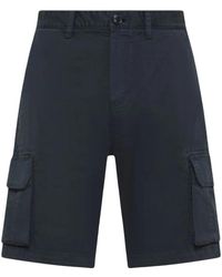 Sun 68 - Korte Broeken ,Blauw ,Katoen Bermuda Shorts - Lyst