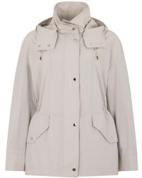 Moorer - Lichtgewicht Jas Met Elegante Capuchon - Lyst
