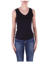 Emporio Armani - Sleeveless Tops - Lyst