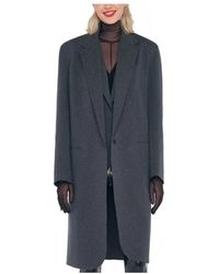 Norma Kamali - Single-Breasted Coats - Lyst