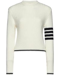 Thom Browne - Jersey bebé cable blanco - Lyst