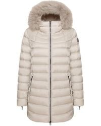 Colmar - Creme Kunstpelz Kapuzenjacke Aw25 - Lyst