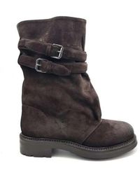 Strategia - Biker Ankle Boot - Lyst