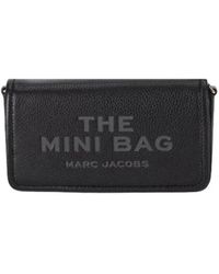 Marc Jacobs - Elegante bolso de hombro de cuero negro - Lyst
