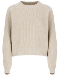Brunello Cucinelli - Round-Neck Knitwear - Lyst