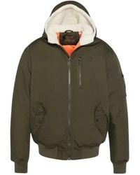Schott Nyc - Blouson Mit Fleece-Kapuze - Lyst