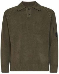 C.P. Company - Round-Neck Knitwear - Lyst