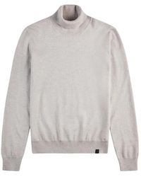 Fay - Turtleneck Trui - Lyst