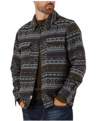 Anerkjendt - Jassen ,Bruin ,Stijlvol Overshirt Voor Mannen - Lyst