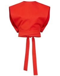 Alaïa - Sleeveless Tops - Lyst