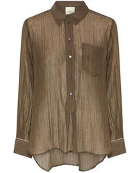 Heartmade - Overhemden ,Groen ,Blouses & Shirts - Lyst