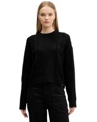 Guess - Rondgebreide Trui - Lyst