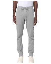 Versace Jeans Couture - Moderne Graue Sweatpants Mit Stil - Lyst