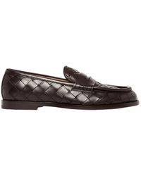 SCAROSSO - Gerald Dark Loafer - Lyst