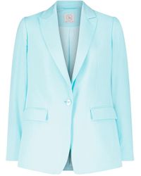 BETTY&CO - Langer blazer mit taschen,eleganter longblazer mit taschen - Lyst