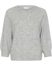 Kaffe - Round-Neck Knitwear - Lyst