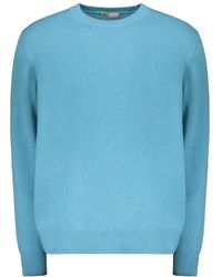 Herno - Luxe Cashmere Sweater Met Geribbelde Details - Lyst