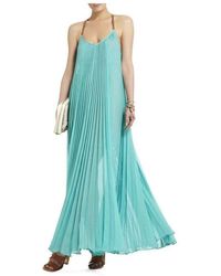 BCBGMAXAZRIA Brynna Sleeveless Maxi Dress - Blauw
