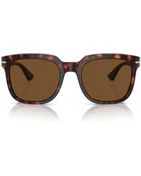 Persol - Classici occhiali da sole quadrati polarizzati - Lyst