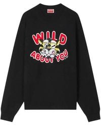 KENZO - Round-Neck Knitwear - Lyst