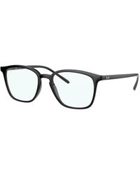 Ray-Ban - Gafas de sol negras con estilo rx 7185 - Lyst