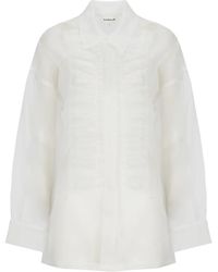 P.A.R.O.S.H. - Zijden Blouse - Lyst