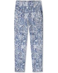 Helena Hart - Ziggy Print Deni Stilvolle Hose - Lyst