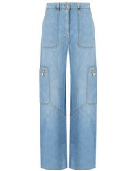 Elisabetta Franchi - Loose-Fit Jeans - Lyst