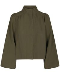 Neo Noir - Jassen ,Groen ,Katoen Tirsa Twill Jacket - Lyst