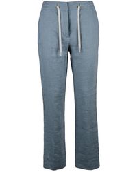 Eleventy - Wide Trousers - Lyst