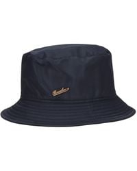 Borsalino - Accessoires ,Blauw ,Morgan Rainproof Bucket Hat - Lyst